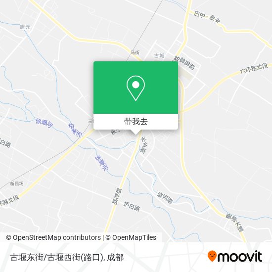 古堰东街/古堰西街(路口)地图