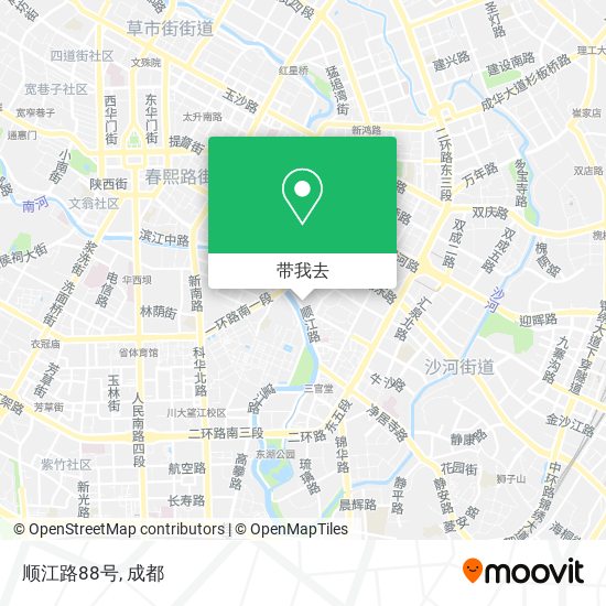 顺江路88号地图