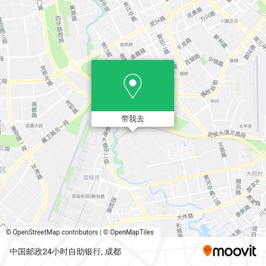中国邮政24小时自助银行地图