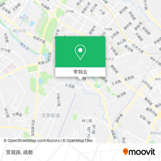 景观路地图