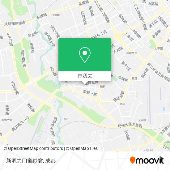 新源力门窗纱窗地图