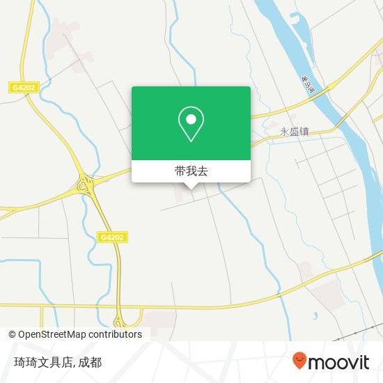 琦琦文具店地图