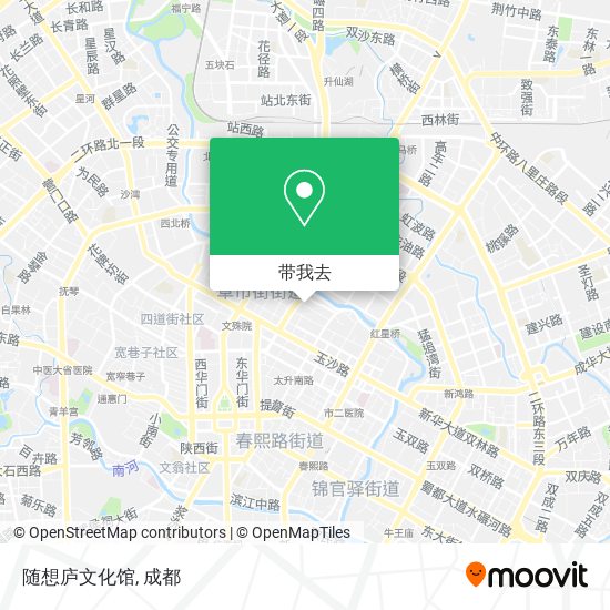 随想庐文化馆地图