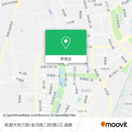 航都大街三段/金河路二段(路口)地图