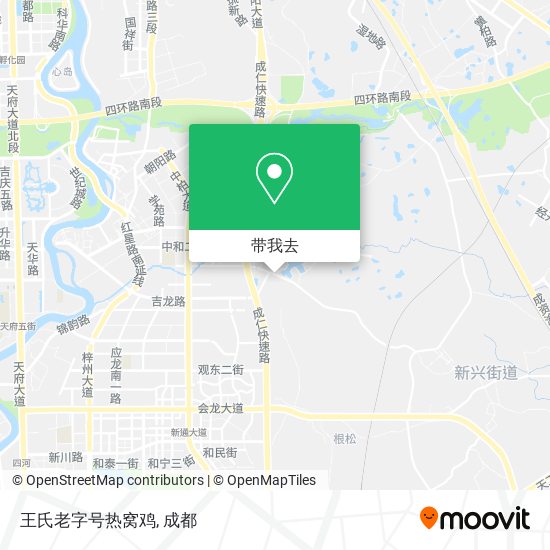 王氏老字号热窝鸡地图