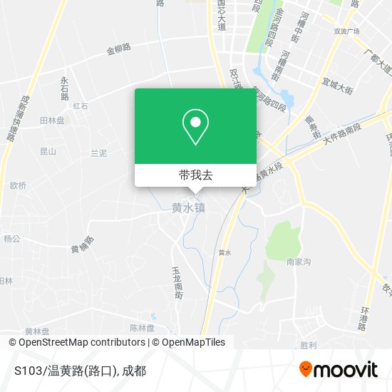 S103/温黄路(路口)地图
