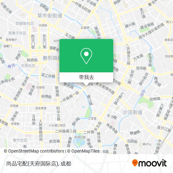 尚品宅配(天府国际店)地图