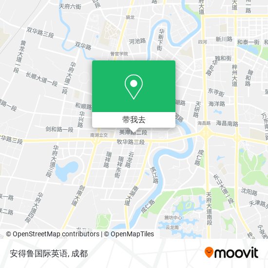 安得鲁国际英语地图