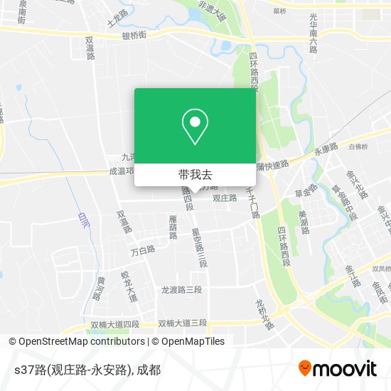 s37路(观庄路-永安路)地图