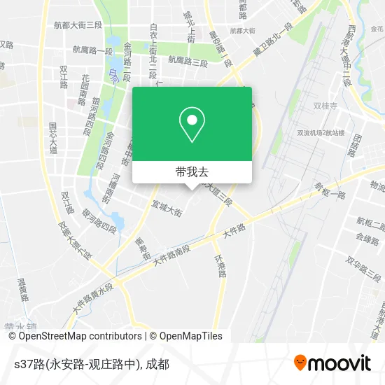 s37路(永安路-观庄路中)地图