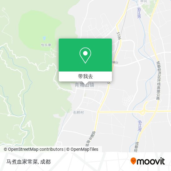 马煮血家常菜地图