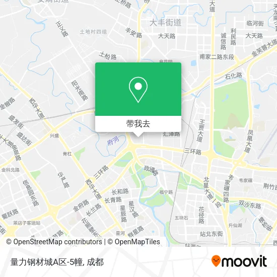 量力钢材城A区-5幢地图