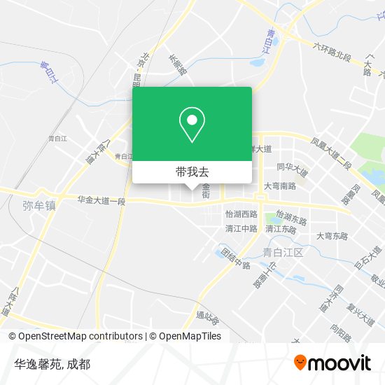 华逸馨苑地图