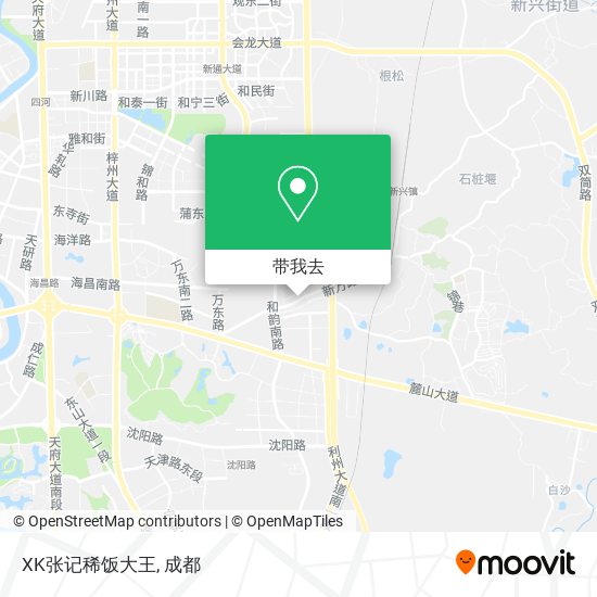 XK张记稀饭大王地图
