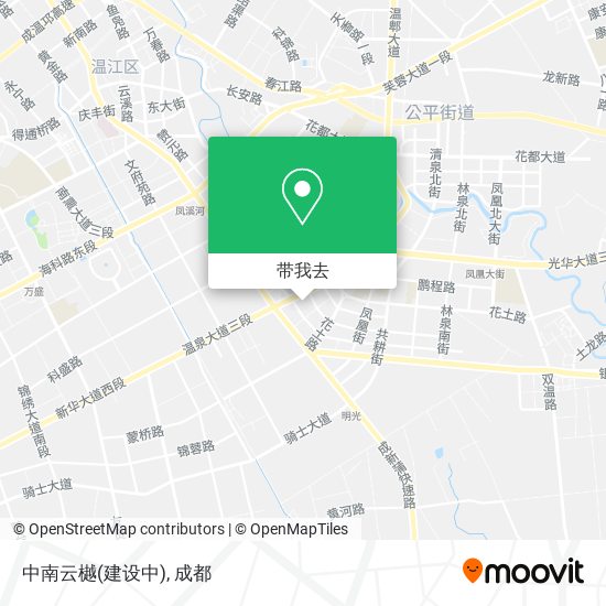 中南云樾(建设中)地图