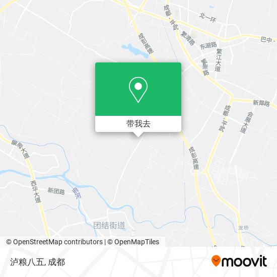 泸粮八五地图