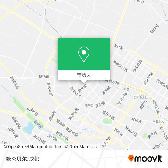歌仑贝尔地图