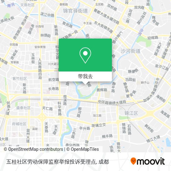 五桂社区劳动保障监察举报投诉受理点地图