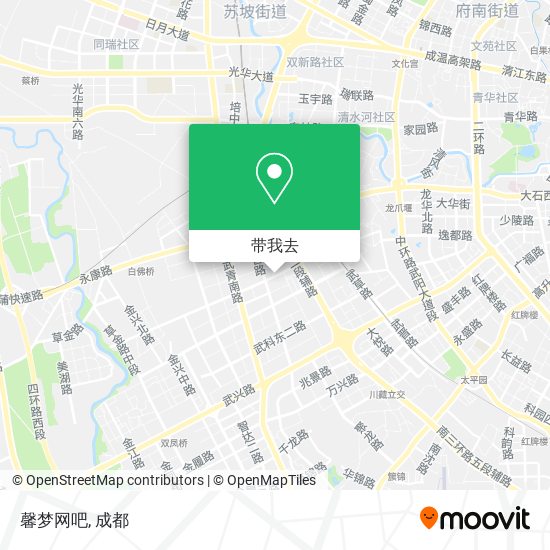 馨梦网吧地图