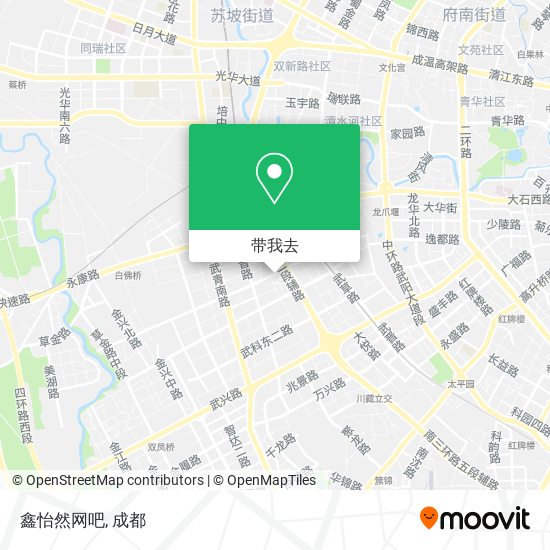 鑫怡然网吧地图