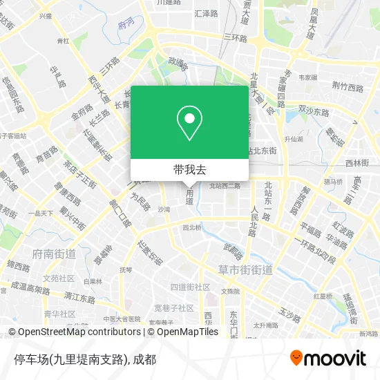 停车场(九里堤南支路)地图