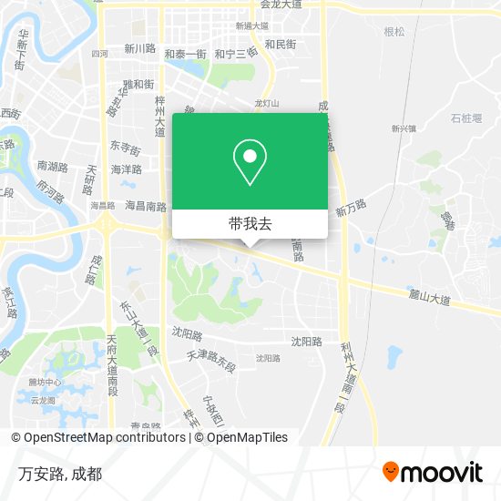 万安路地图