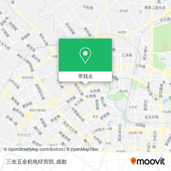 三友五金机电经营部地图