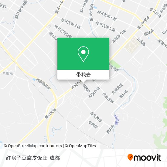 红房子豆腐皮饭庄地图