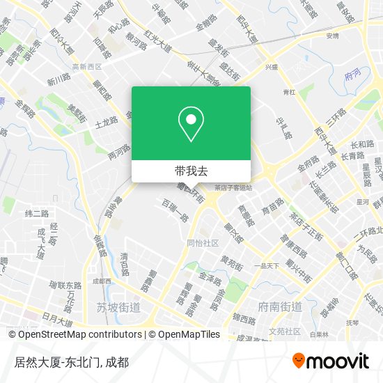 居然大厦-东北门地图