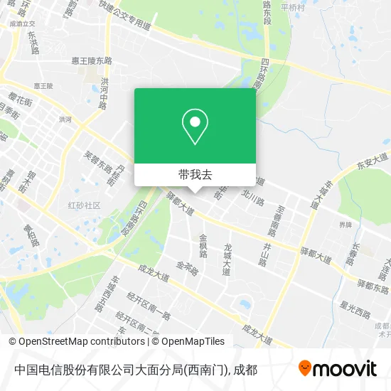 中国电信股份有限公司大面分局(西南门)地图