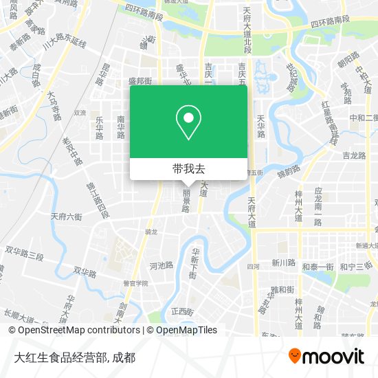 大红生食品经营部地图