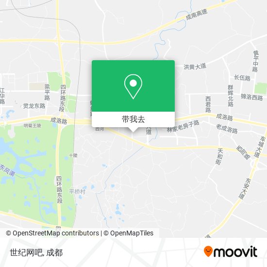 世纪网吧地图