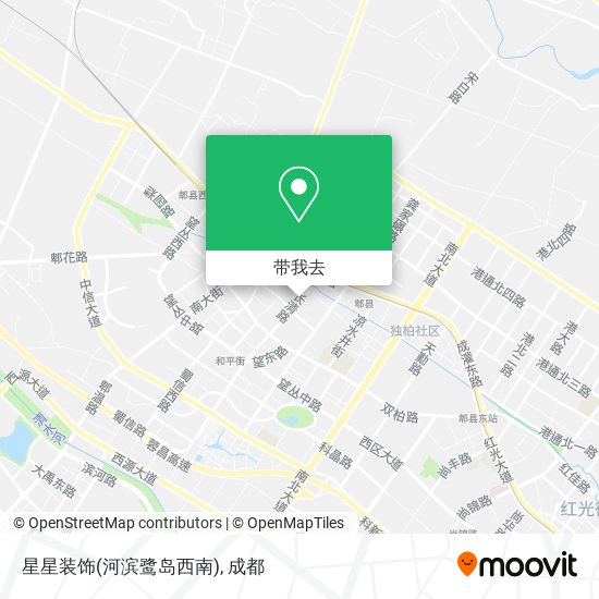 星星装饰(河滨鹭岛西南)地图