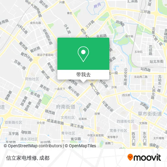 信立家电维修地图
