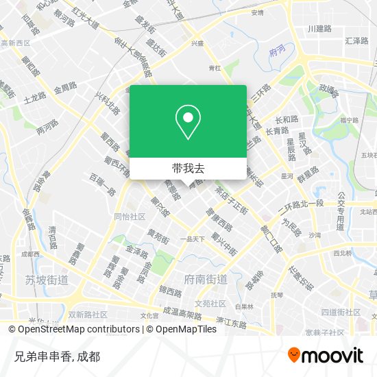 兄弟串串香地图