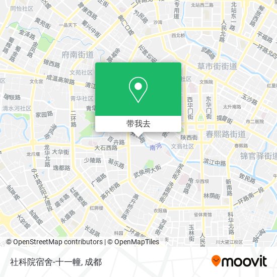 社科院宿舍-十一幢地图