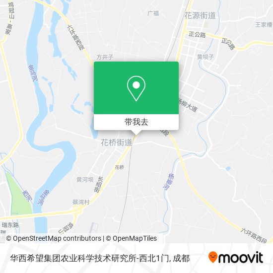 华西希望集团农业科学技术研究所-西北1门地图