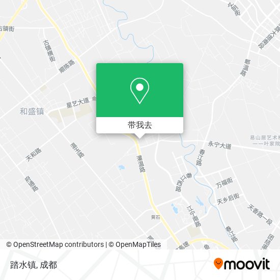 踏水镇地图