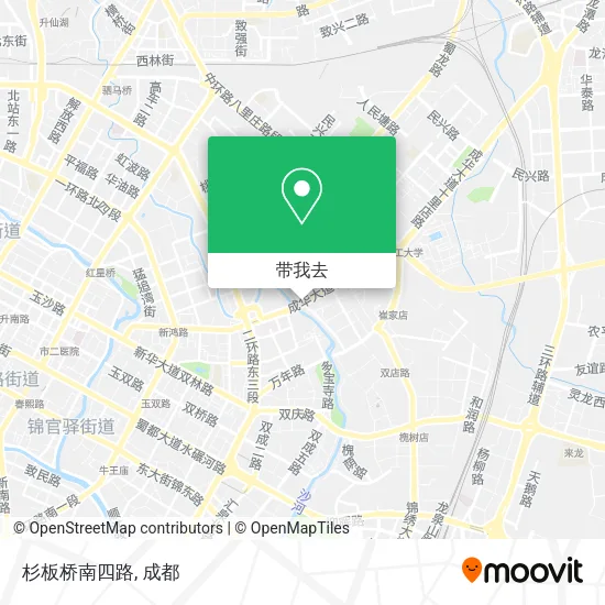 杉板桥南四路地图