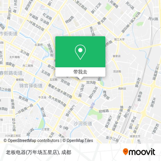 老板电器(万年场五星店)地图