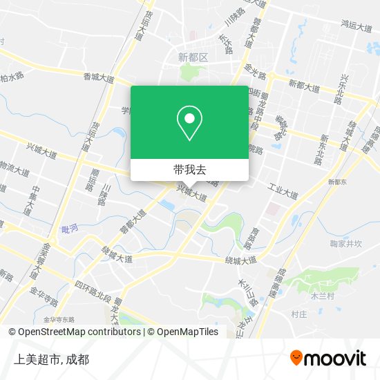 上美超市地图