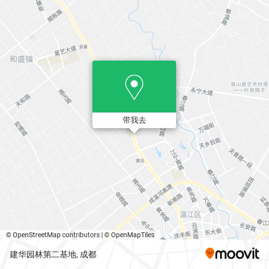建华园林第二基地地图