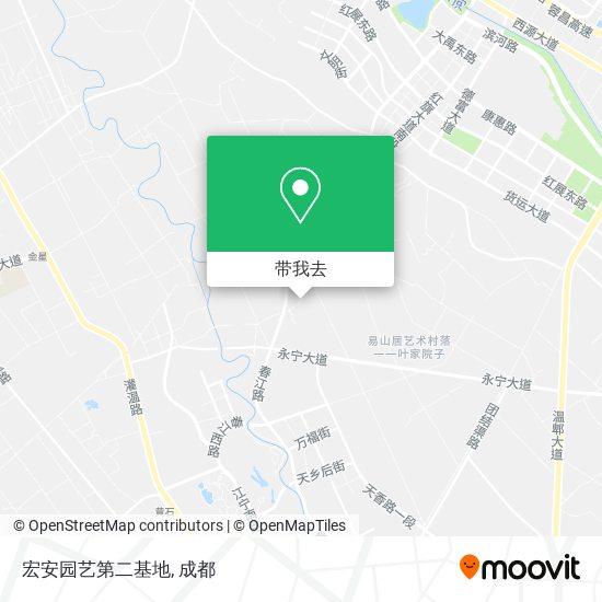 宏安园艺第二基地地图