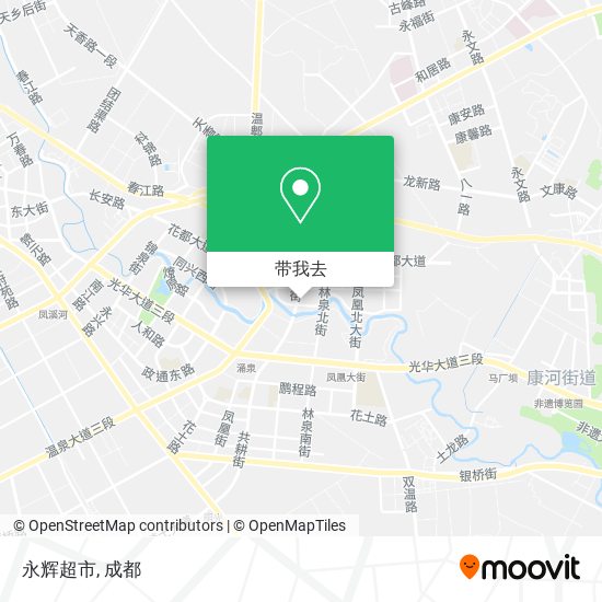 永辉超市地图