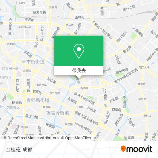 金桂苑地图