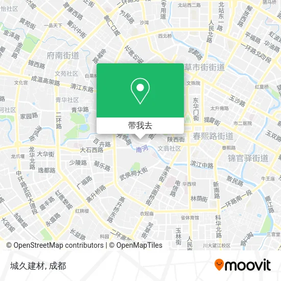 城久建材地图
