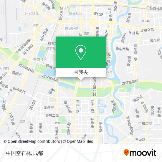 中国空石林地图
