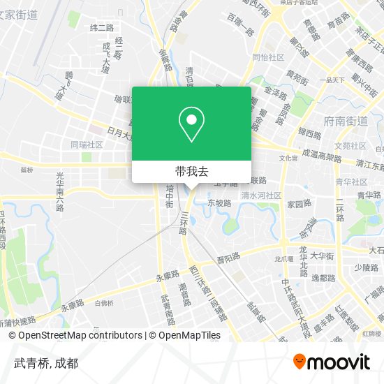 武青桥地图