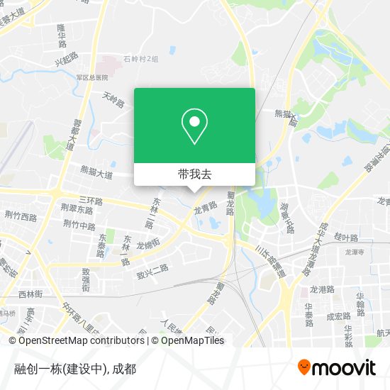 融创一栋(建设中)地图