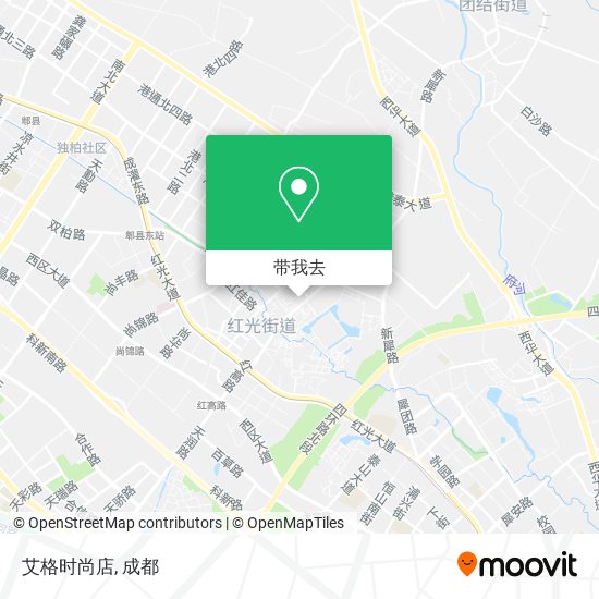 艾格时尚店地图